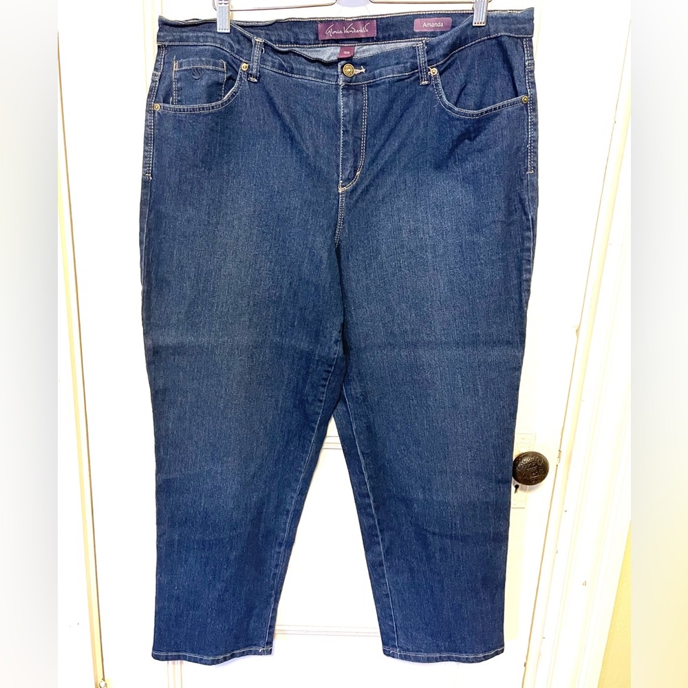 Gloria Vanderbilt Amanda 18W Short Length Denim